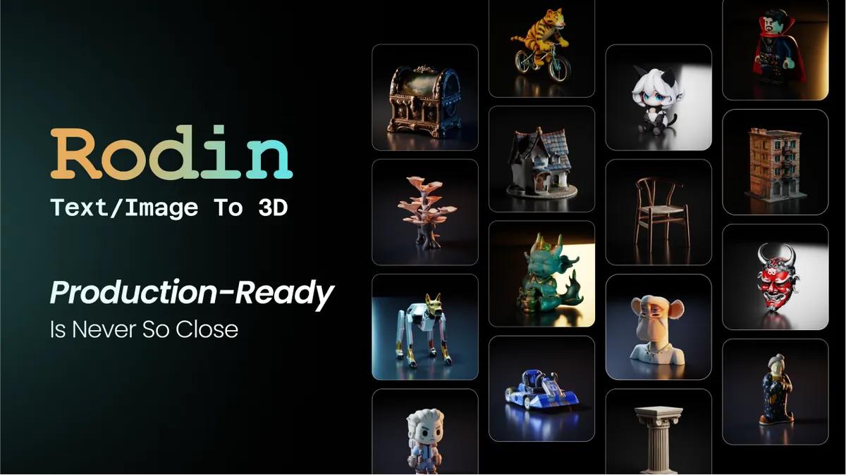 Presentación de Rodin (Hyper3D)