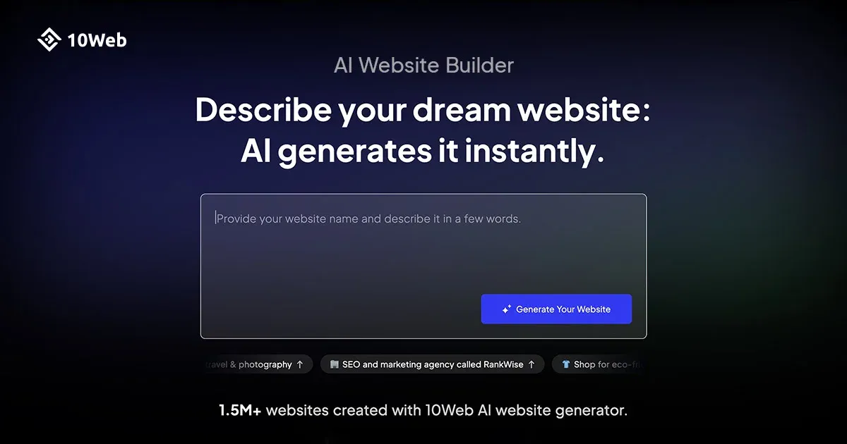 Presentación de 10Web