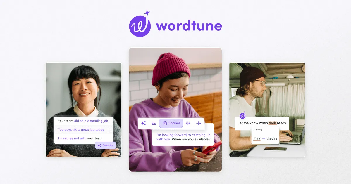 Presentación de Wordtune