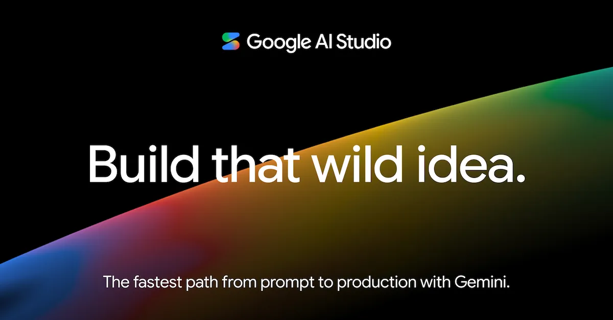 Presentación de Google AI Studio