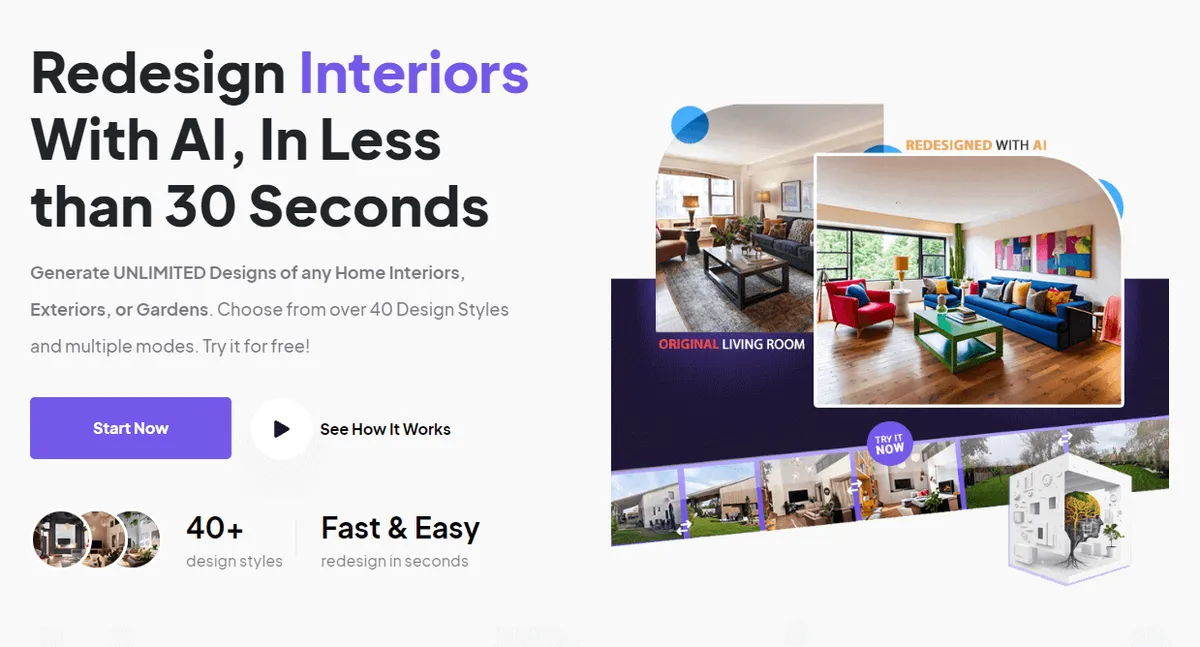 Presentación de HomeDesigns AI