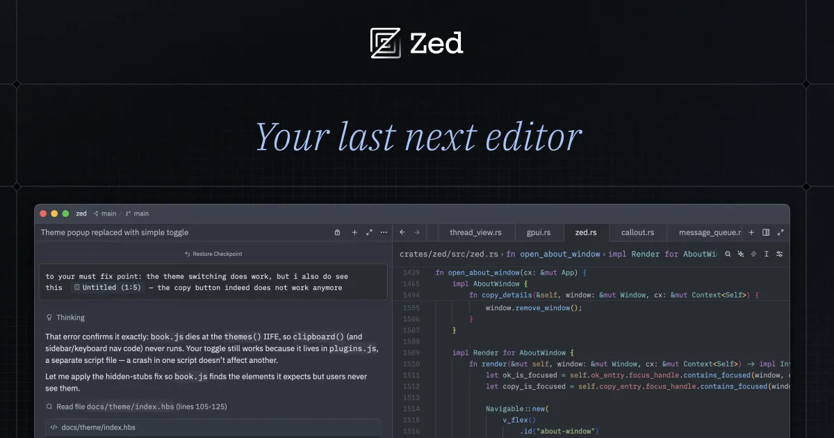 Presentación de Zed