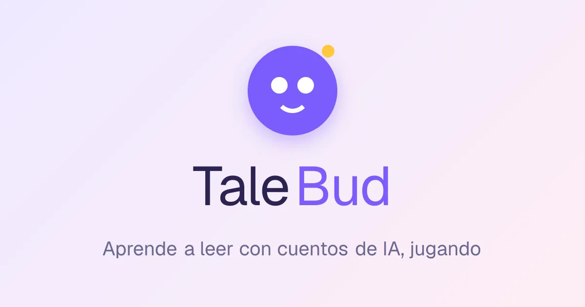 Vista de TaleBud
